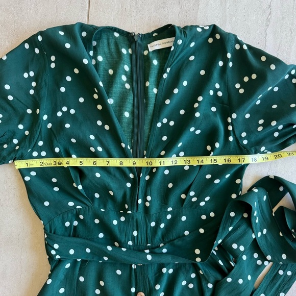 Faithful The Brand Farah Linnea Dot Maxi Dress Size 4 - Picture 5 of 11